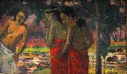 Paul Gauguin Three Tahitian Women Sweden oil painting artist